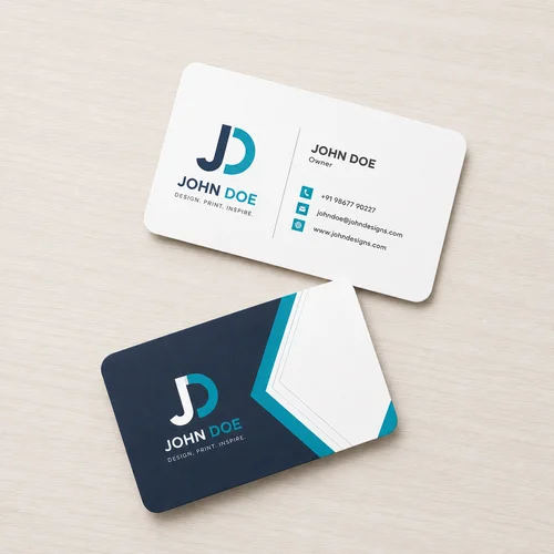 Business card preview