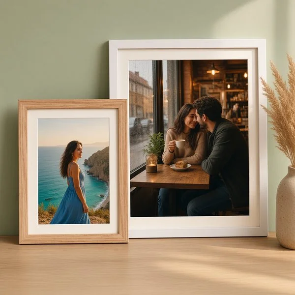 Frames & canvas preview